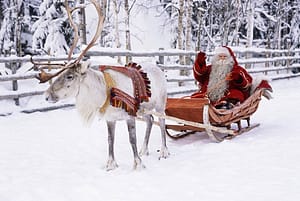 Santa Claus, Lappland, Finland……….