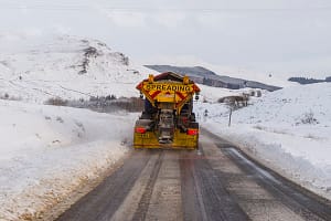 Weeks worth yellow met weather warning for snow, Scotland, 03/02/21
