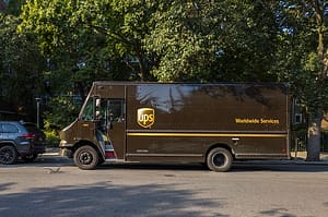 United Parcel Service truck